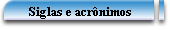 Siglas e acrnimos